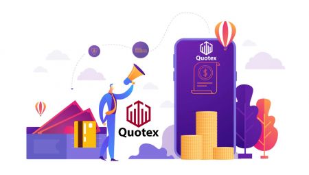 Kako otvoriti račun i položiti novac na Quotex