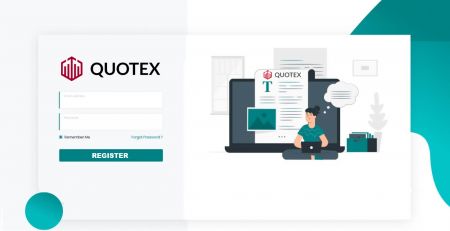 Kā izveidot kontu un reģistrēties Quotex