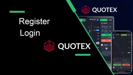 Hur man registrerar och loggar in konto i Quotex