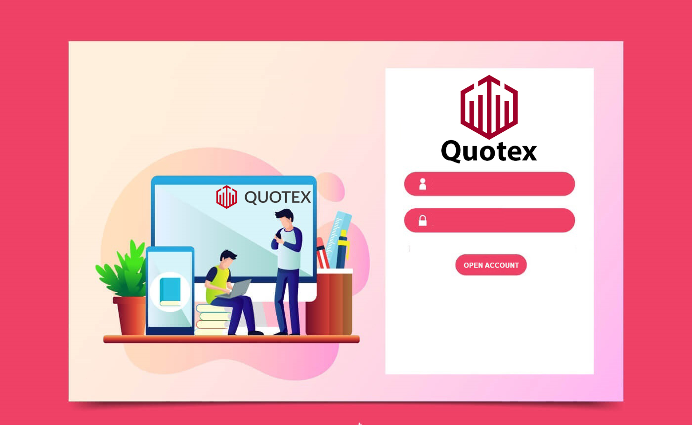 Jak otevřít demo účet na Quotex