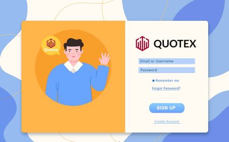 Како се регистровати и пријавити налог у Quotex трговачки брокер