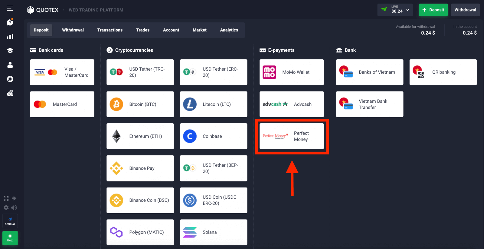 How to Deposit and Trade Digital Options at Quotex How to Deposit and Trade Digital Options at Quotex