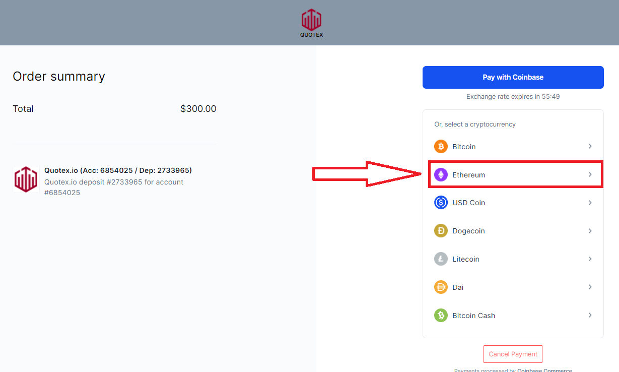 How to Deposit by Cryptocurrency in Quotex How to Deposit by Cryptocurrency in Quotex