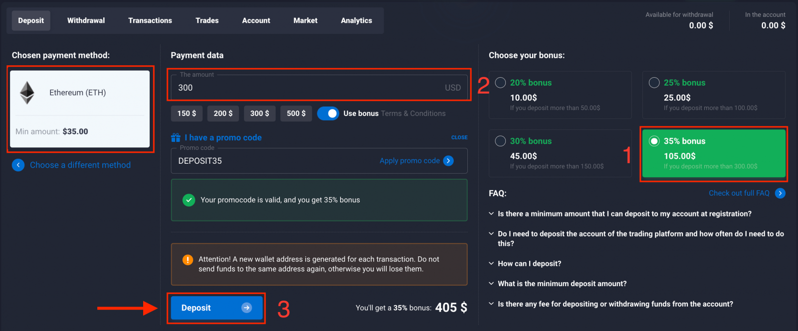 How to Deposit by Cryptocurrency in Quotex How to Deposit by Cryptocurrency in Quotex