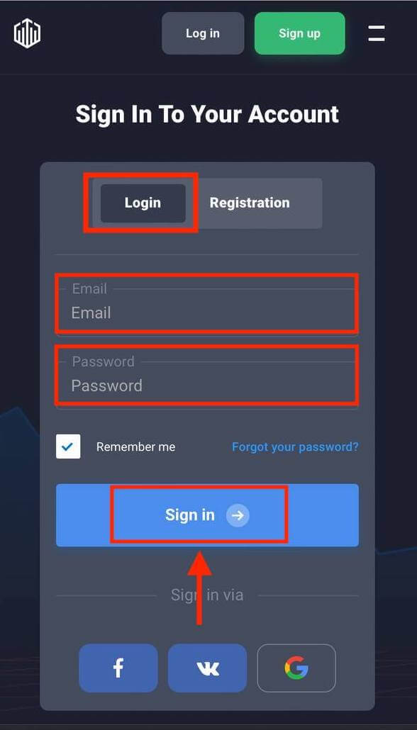 How to Login and start Trading Digital Options in Quotex