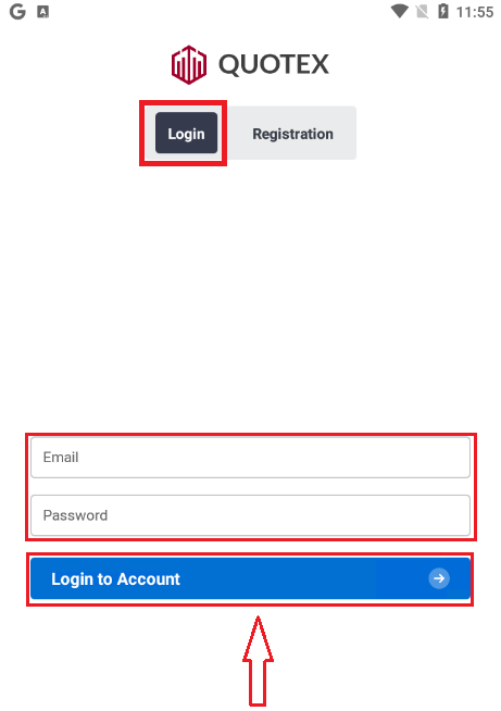 Cách đăng ký và đăng nhập tài khoản trong Quotex