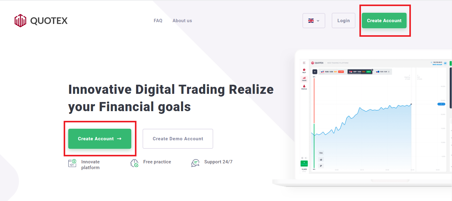 How to Register and Trade Digital Options at Quotex