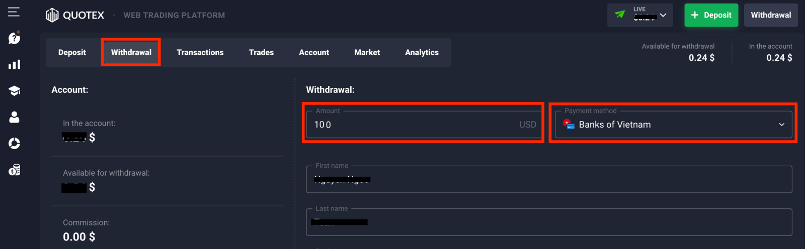 Unsaon Pag-sign in ug Pag-withdraw sa Salapi gikan sa Quotex Unsaon Pag-sign in ug Pag-withdraw sa Salapi gikan sa Quotex