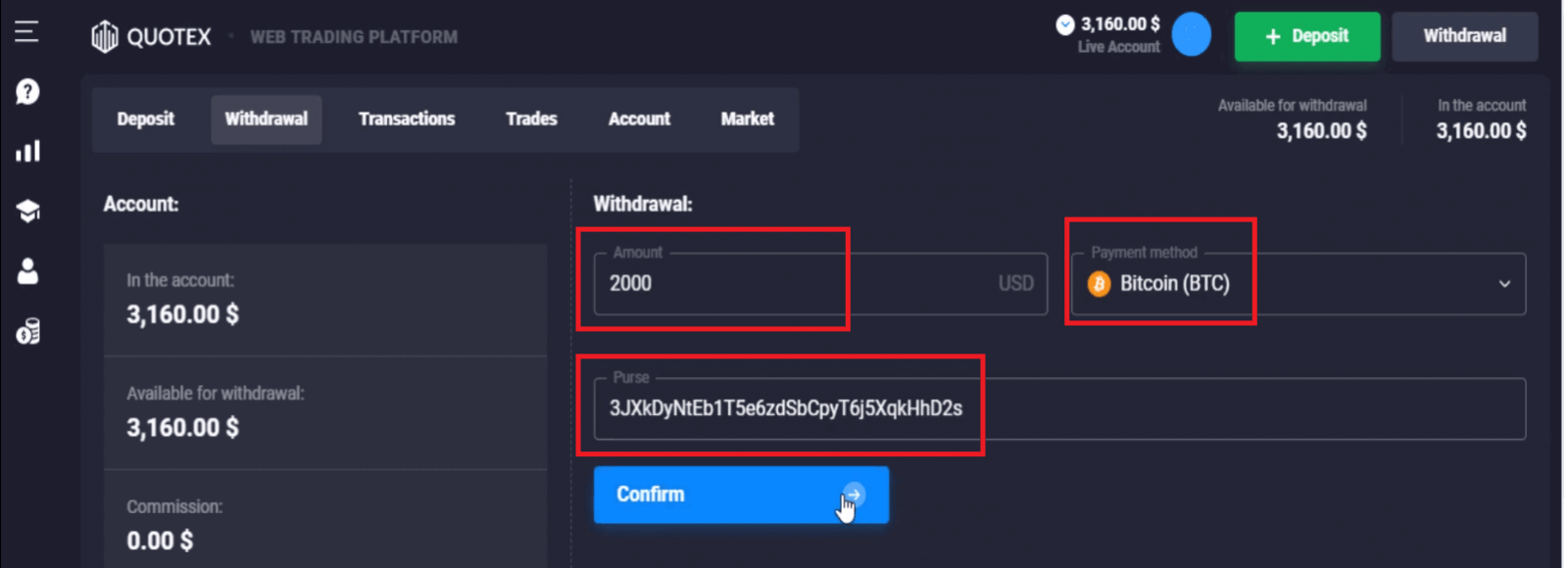 How to Withdraw Money from Quotex How to Withdraw Money from Quotex