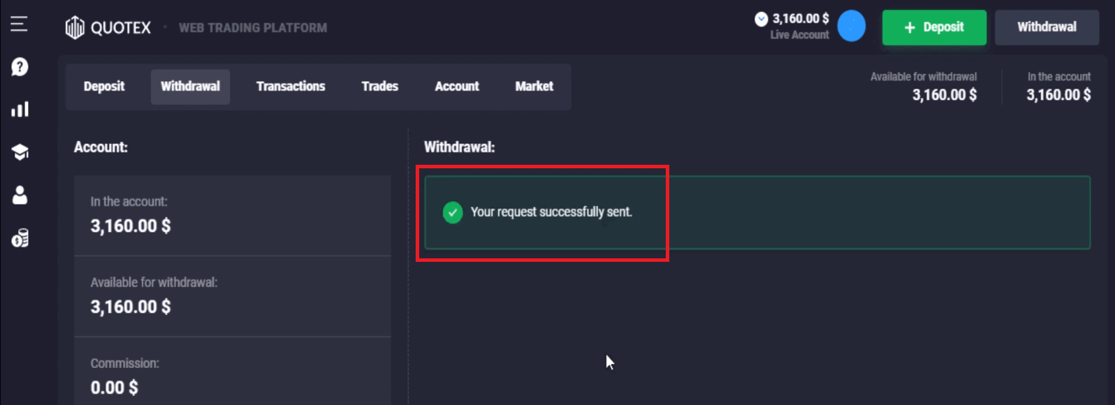How to Withdraw Money from Quotex How to Withdraw Money from Quotex