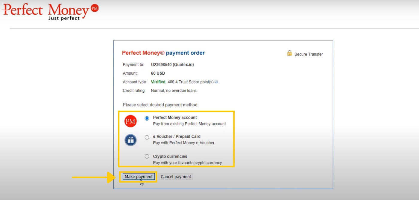 Deposit Quotex: Cara Menyetor Uang