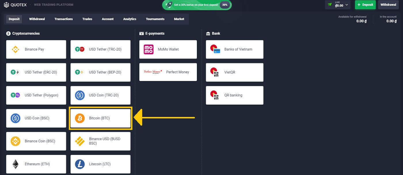 Deposit Quotex: Cara Menyetor Uang