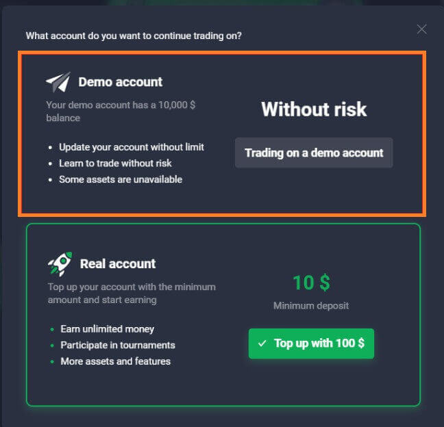 Quotex-aanmeldingsproses: Hoe om jou rekening te skep